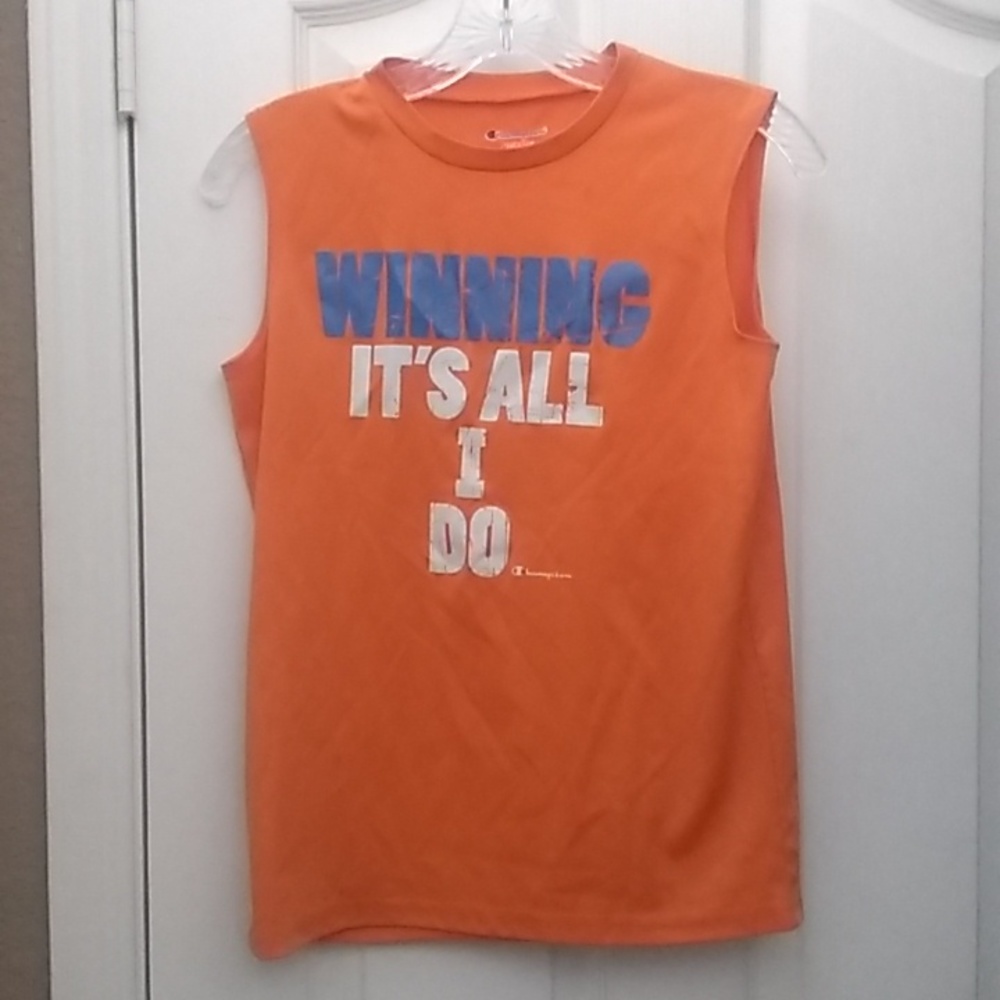 FINAL MARKDOWN Boys champion tank top Large